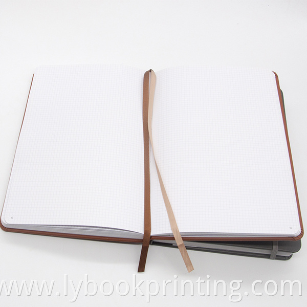 Custom leather planner notebook promotional leather diary 2021 2022